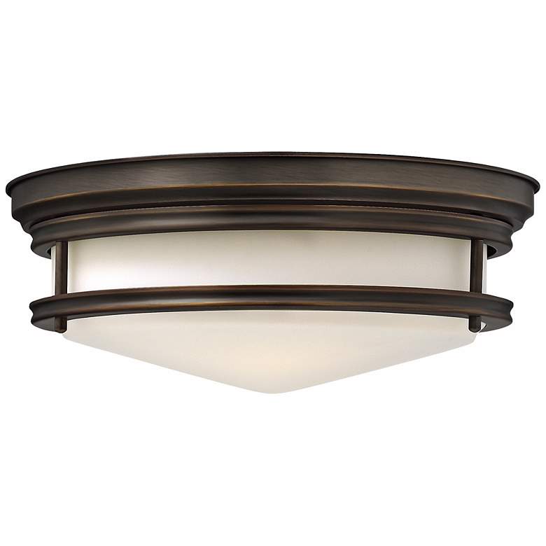 Hinkley Hadley 14&quot; Wide Oil-Rubbed Bronze Ceiling Light