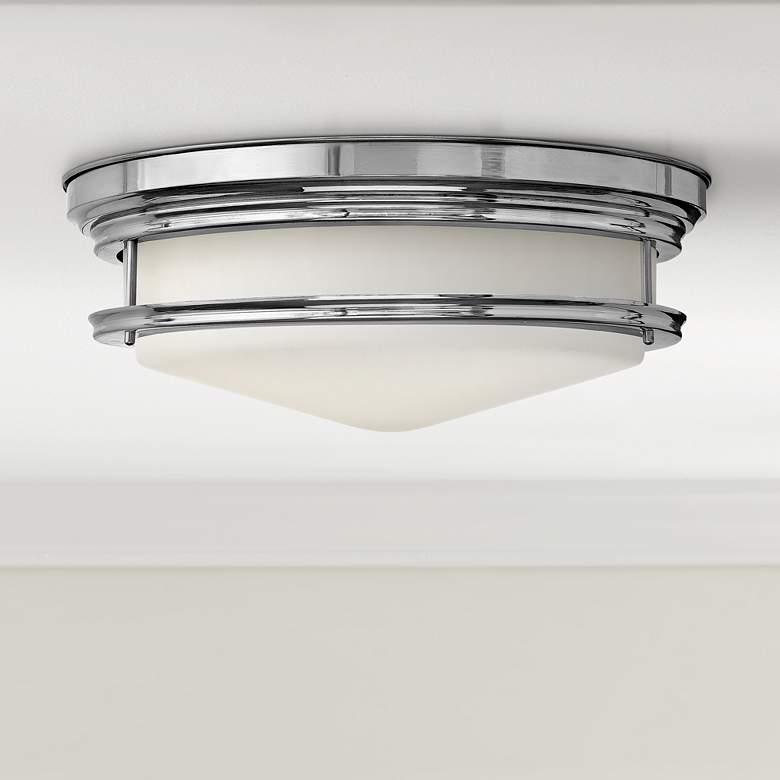 Image 1 Hinkley Hadley 20 inch Wide Chrome Ceiling Light