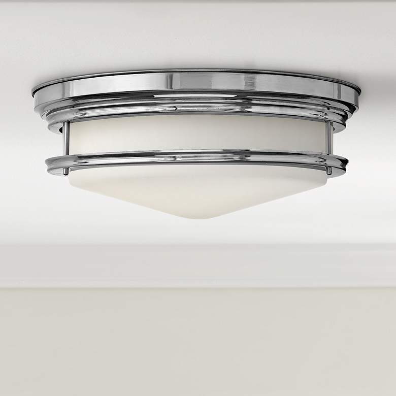 Image 1 Hinkley Hadley 20" Wide Chrome Ceiling Light