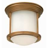 Hinkley Hadley 7 3/4&quot; Wide Brushed Bronze Ceiling Light