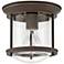 Hinkley Hadley 7 3/4" Wide Oil Rubbed Bronze Ceiling Light