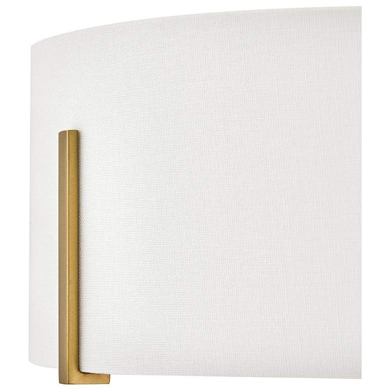 Image 4 Hinkley Halle 19 1/2"W Lacquered Brass Drum Ceiling Light more views