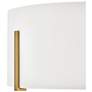 4_Hinkley Halle 19 1/2"W Lacquered Brass Drum Ceiling Light more views
