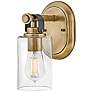 Thumbnail4 of Hinkley Halstead 10 1/4" High Heritage Brass Wall Sconce more views