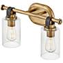4_Hinkley Halstead 16" Wide Heritage Brass 2-Light Bath Light more views