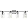 2_Hinkley Halstead 32" Wide Chrome 4-Light Vanity Bath Light more views