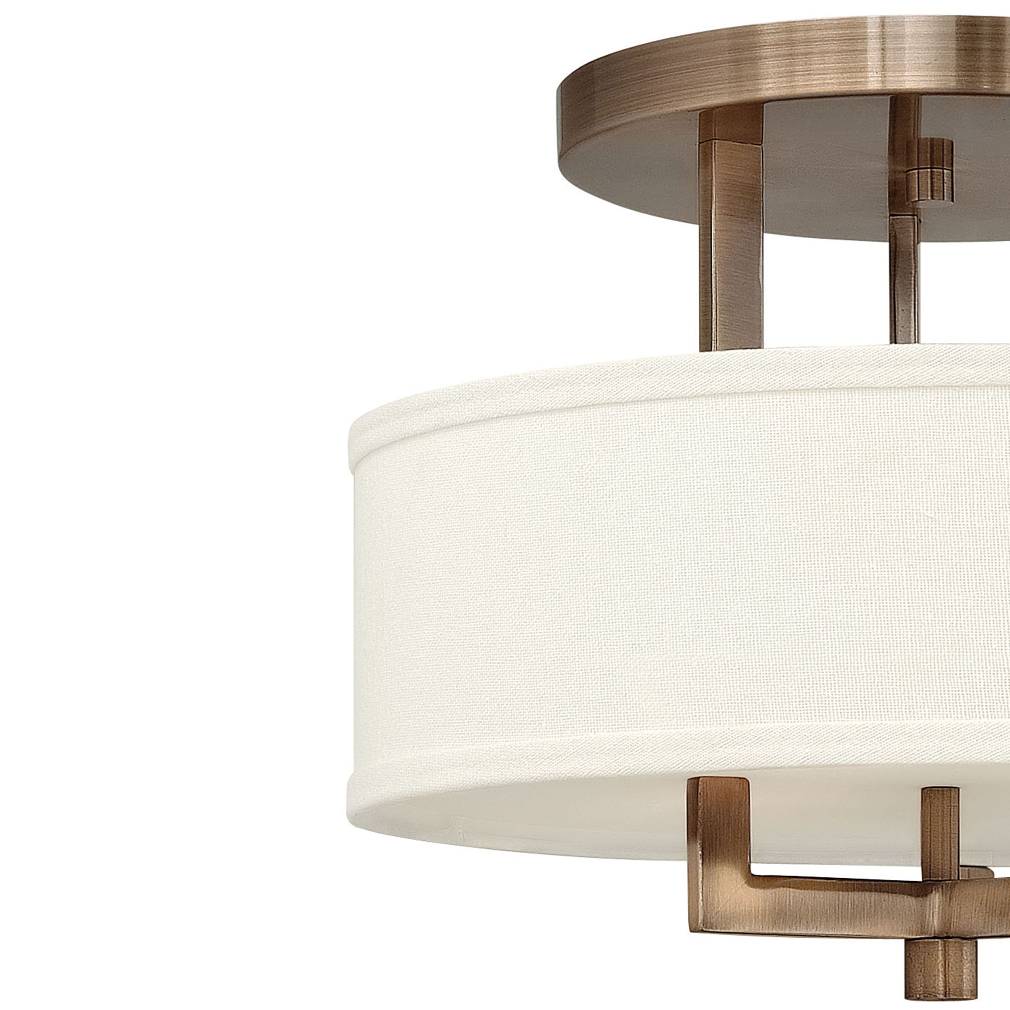 Image 4 Hinkley Hampton 15" Wide Brushed Bronze Ceiling Light more views