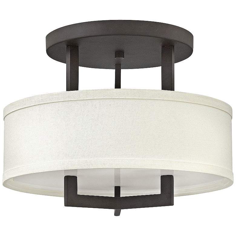 Image 2 Hinkley Hampton 15" Wide Buckeye Bronze Ceiling Light