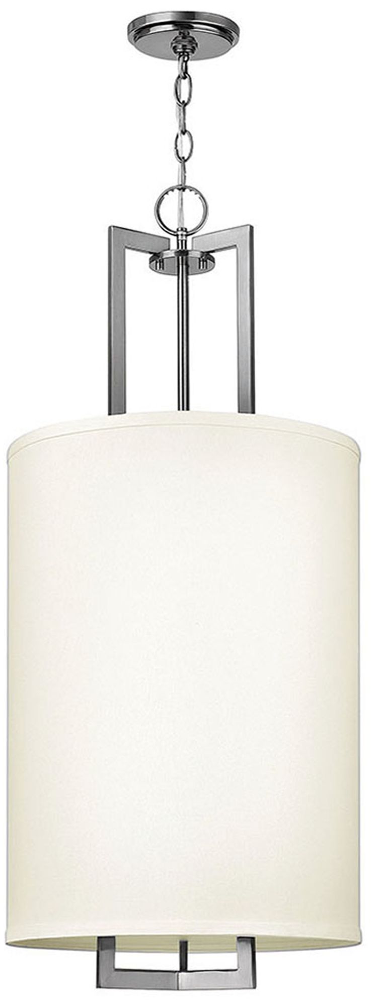 Image Hinkley Hampton 16" Wide Antique Nickel Foyer Pendant Light