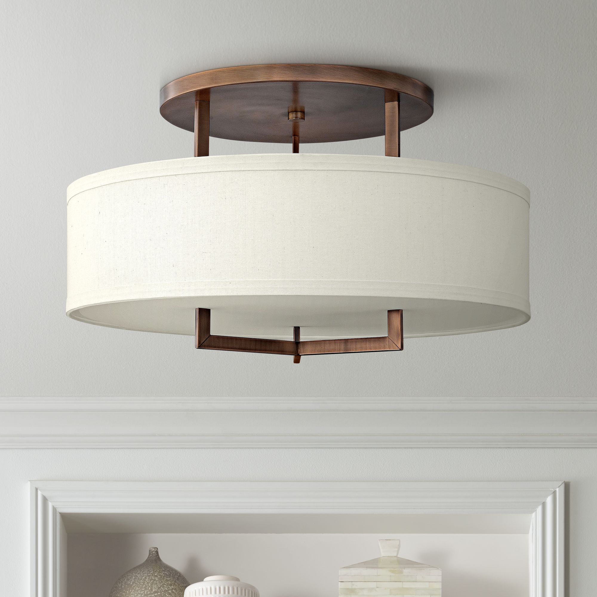 hinkley hampton semi flush