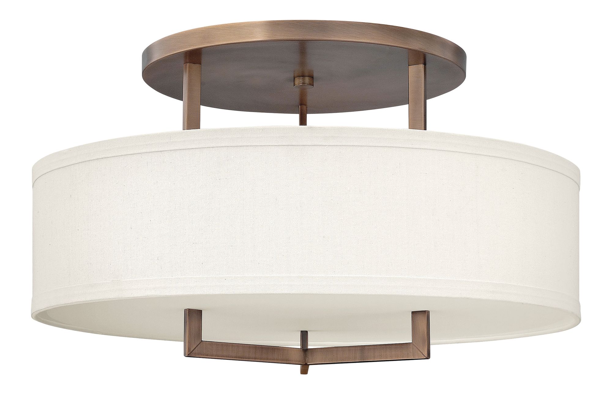 Image 3 Hinkley Hampton 26" Wide Brushed Bronze Ceiling Light more views