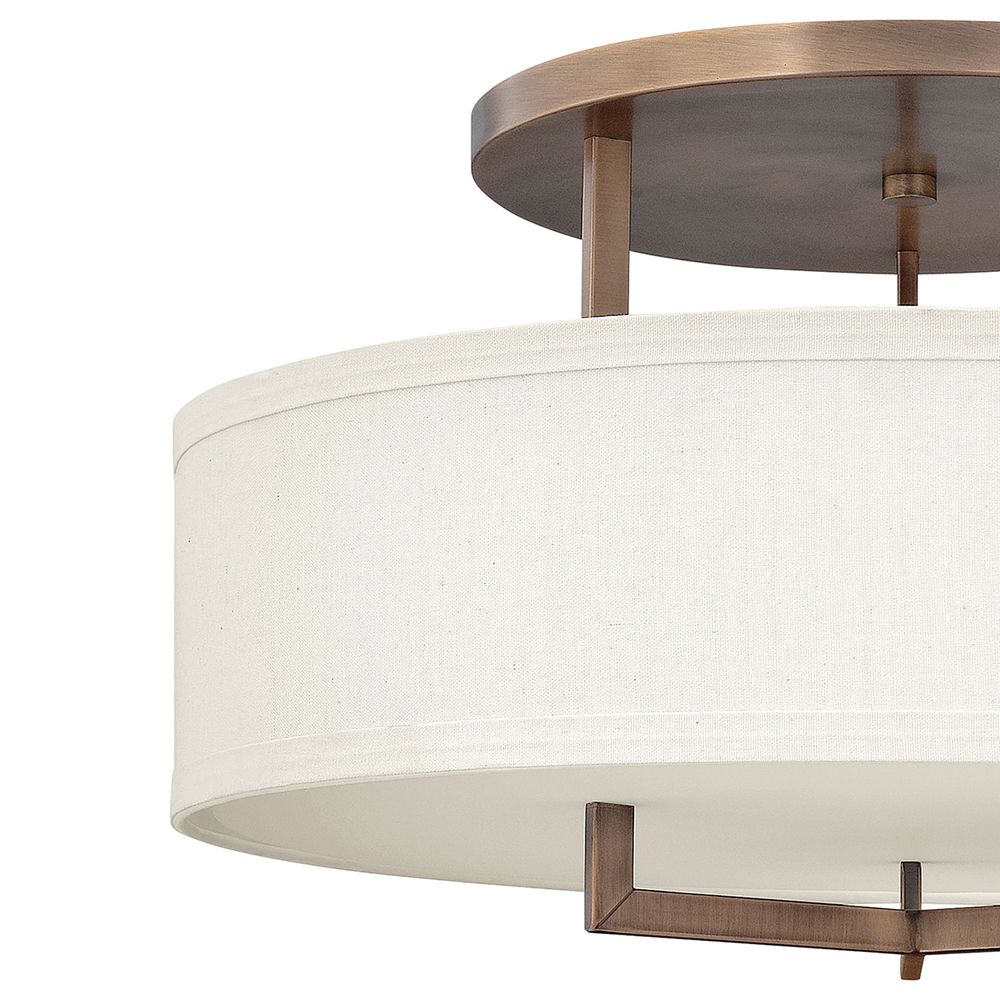 Image 4 Hinkley Hampton 26" Wide Brushed Bronze Ceiling Light more views