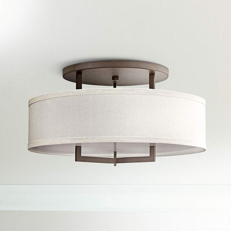 Image 1 Hinkley Hampton 26" Wide Buckeye Bronze Ceiling Light