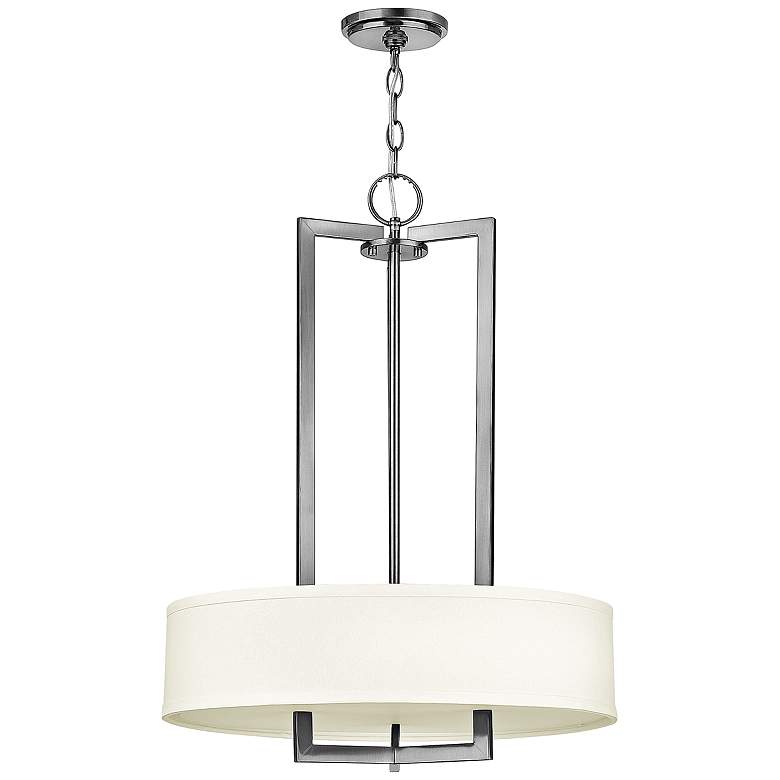 Image 2 Hinkley Hampton Collection 20" Wide Nickel Pendant Light