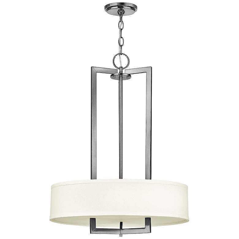 Image 2 Hinkley Hampton Collection 20 inch Wide Nickel Pendant Light