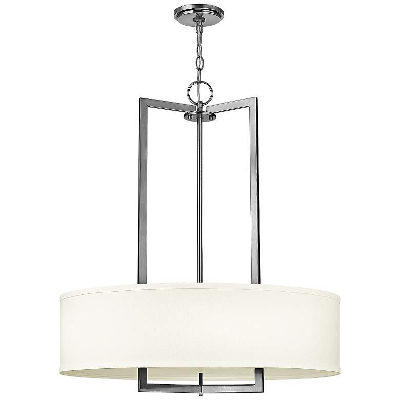 Image 2 Hinkley Hampton Collection 26 inch Wide Nickel Pendant Light