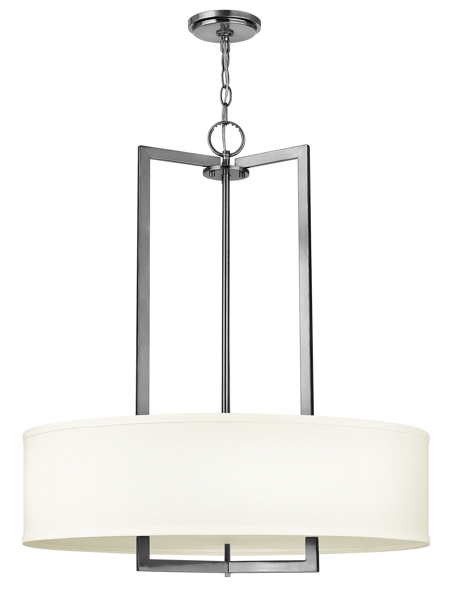 Image 3 Hinkley Hampton Collection 26" Wide Nickel Pendant Light more views