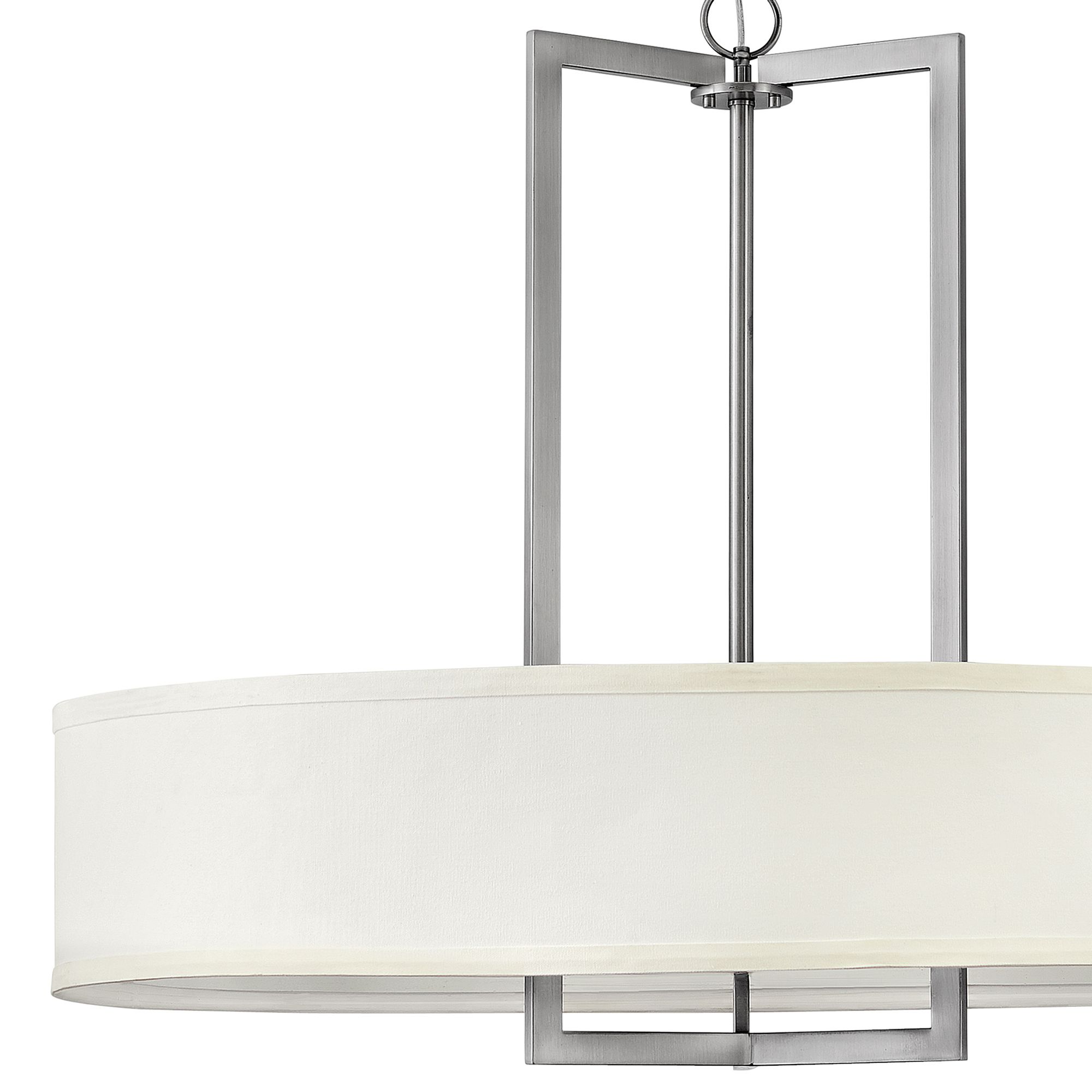 Image 4 Hinkley Hampton Large Drum Chandelier 40" Antique Nickel more views