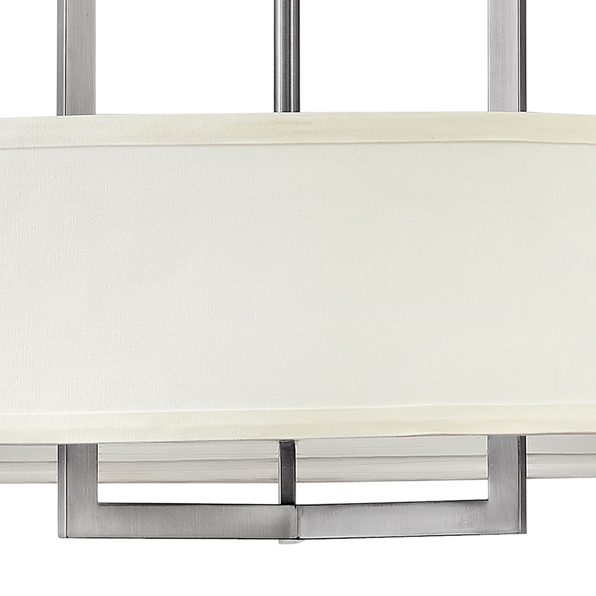 Image 5 Hinkley Hampton Large Drum Chandelier 40" Antique Nickel more views