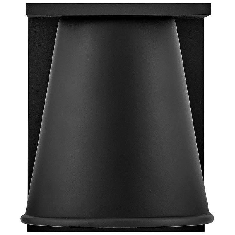 Image 5 Hinkley Hans 6 1/4" High Black LED Outdoor Wall Light more views