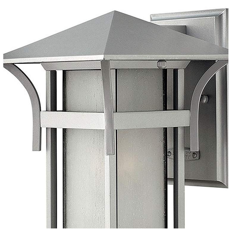 Image 3 Hinkley Harbor 10 1/2" High Titanium Silver Finish Outdoor Wall Light more views