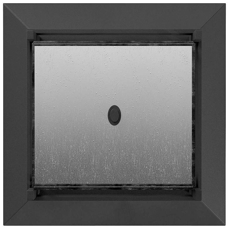 Image 6 Hinkley Harbor 12 1/4"W Satin Black Outdoor Ceiling Light more views