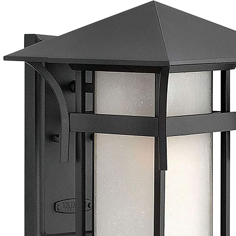 Image 2 Hinkley Harbor 13 1/2" High Satin Black Outdoor Wall Light more views