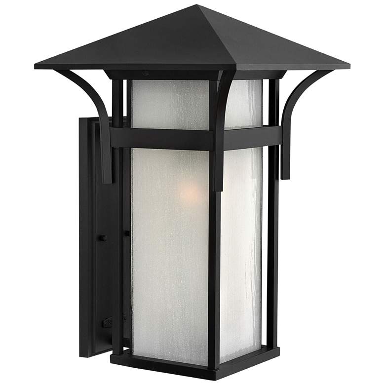 Image 2 Hinkley Harbor 20 1/2" High Satin Black Outdoor Wall Light