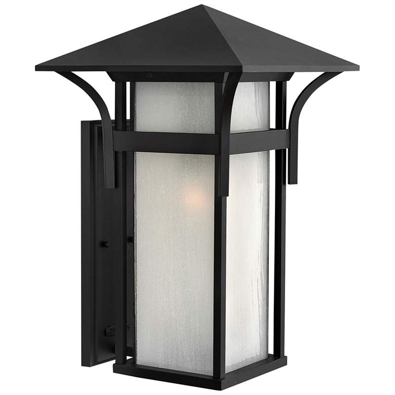 Image 2 Hinkley Harbor 20 1/2 inch High Satin Black Outdoor Wall Light