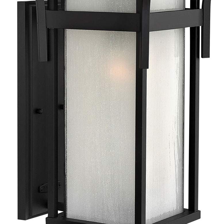 Image 3 Hinkley Harbor 20 1/2 inch High Satin Black Outdoor Wall Light more views
