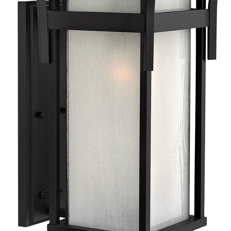 Image 3 Hinkley Harbor 20 1/2" High Satin Black Outdoor Wall Light more views