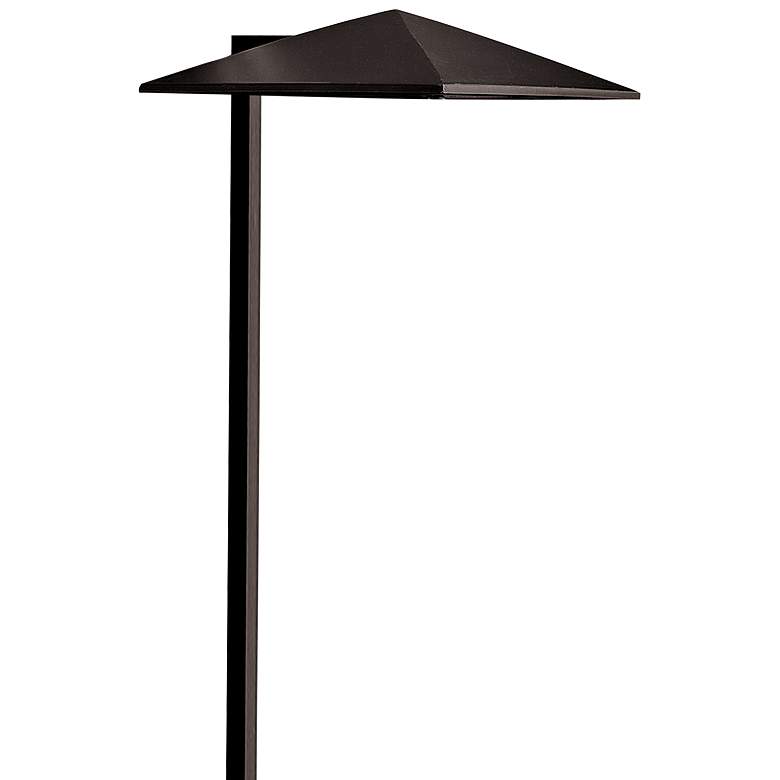 Image 1 Hinkley Harbor 21" High Satin Black Landscape Path Light
