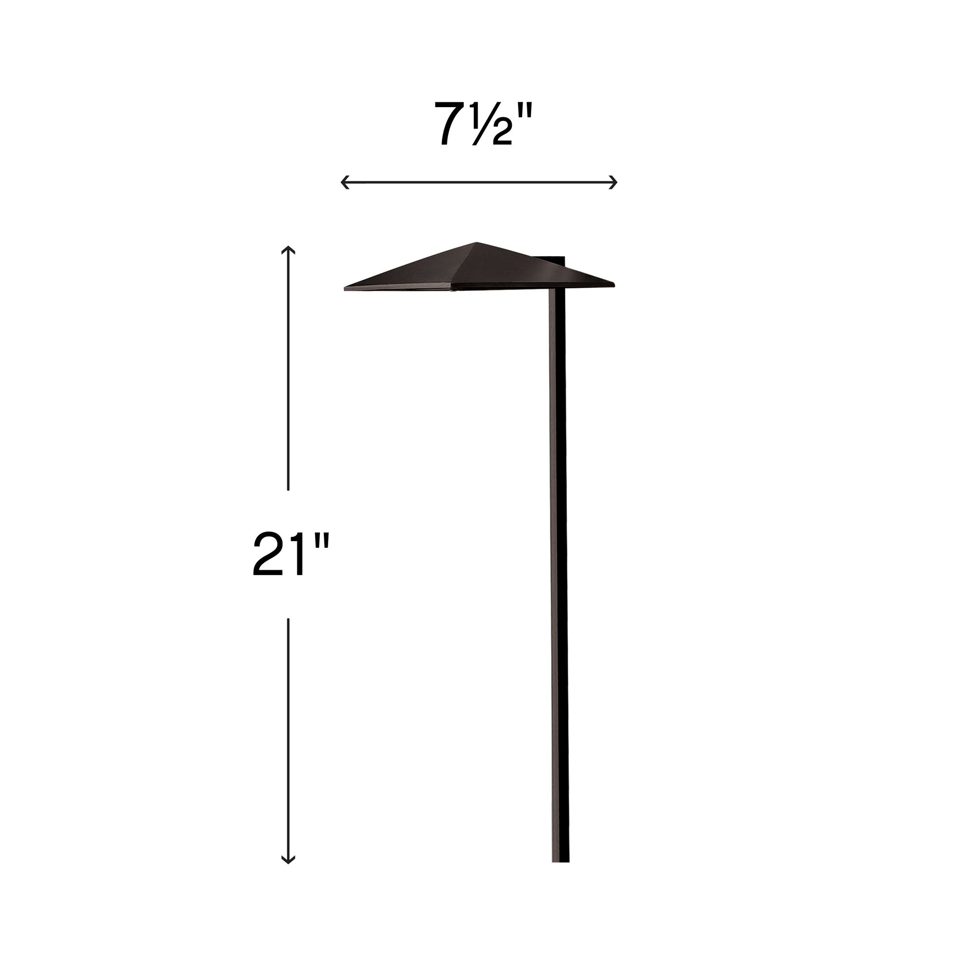 Image 4 Hinkley Harbor 21" High Satin Black LED Landscape Path Light more views