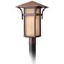 Hinkley Harbor Collection 19 1/2" High Post Mount Light
