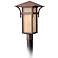 Hinkley Harbor Collection 19 1/2" Mission Outdoor Post Mount Light