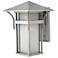 Hinkley Harbor Collection Titanium 13 1/2" High Outdoor Wall Light