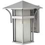 3_Hinkley Harbor Collection Titanium 13 1/2" High Outdoor Wall Light more views