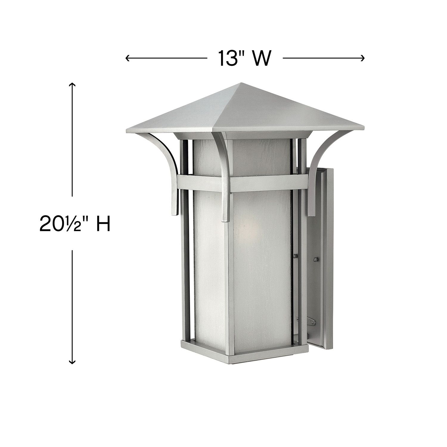 Image 5 Hinkley Harbor Titanium 20 1/2" High Outdoor Wall Light more views