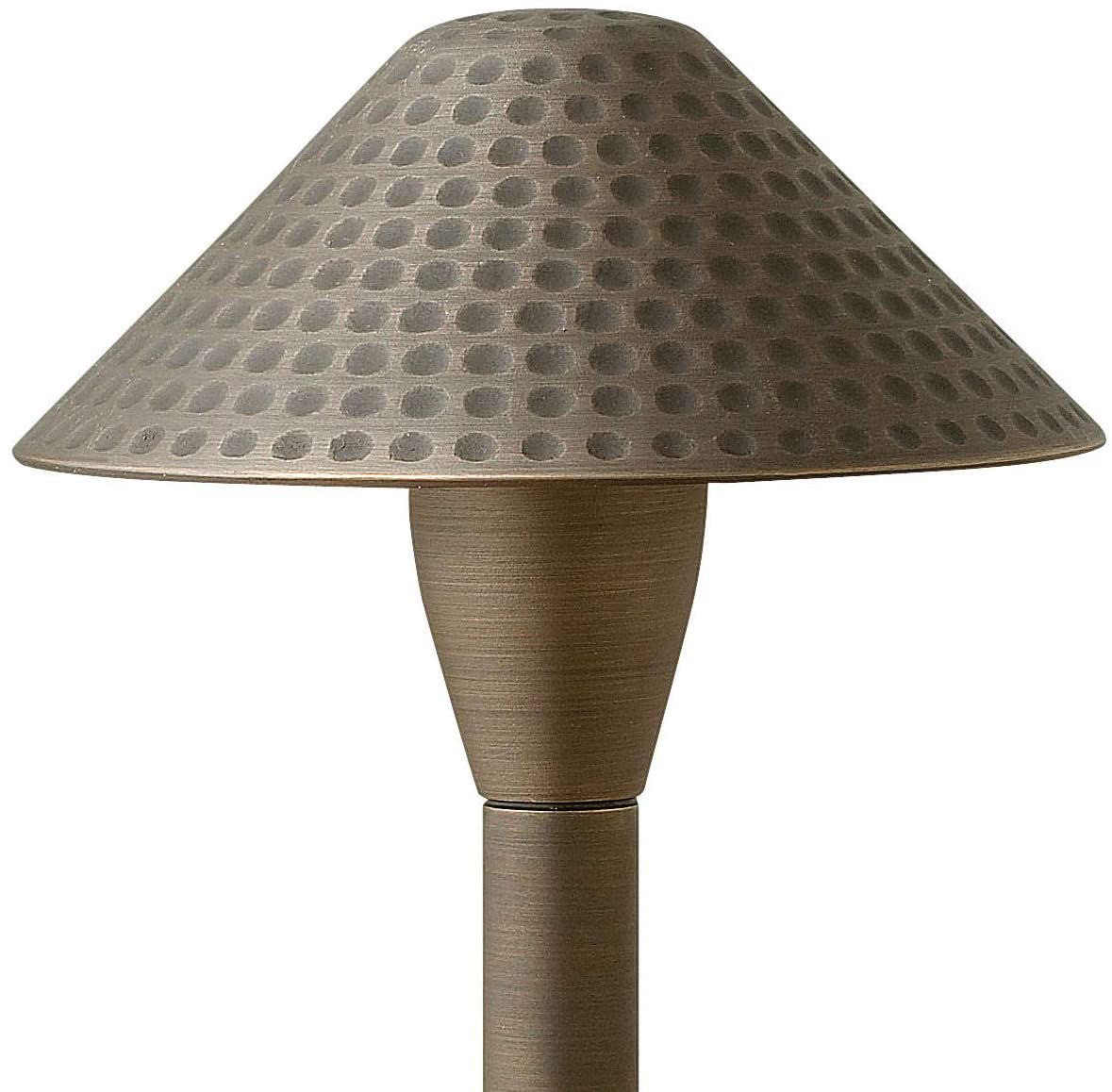 Hinkley Hardy Island 15 1/2" Matte Bronze Landscape Path Light in scene