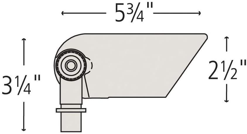 Image 4 Hinkley Hardy Island 3 1/4" High Bronze Outdoor Spot Light more views