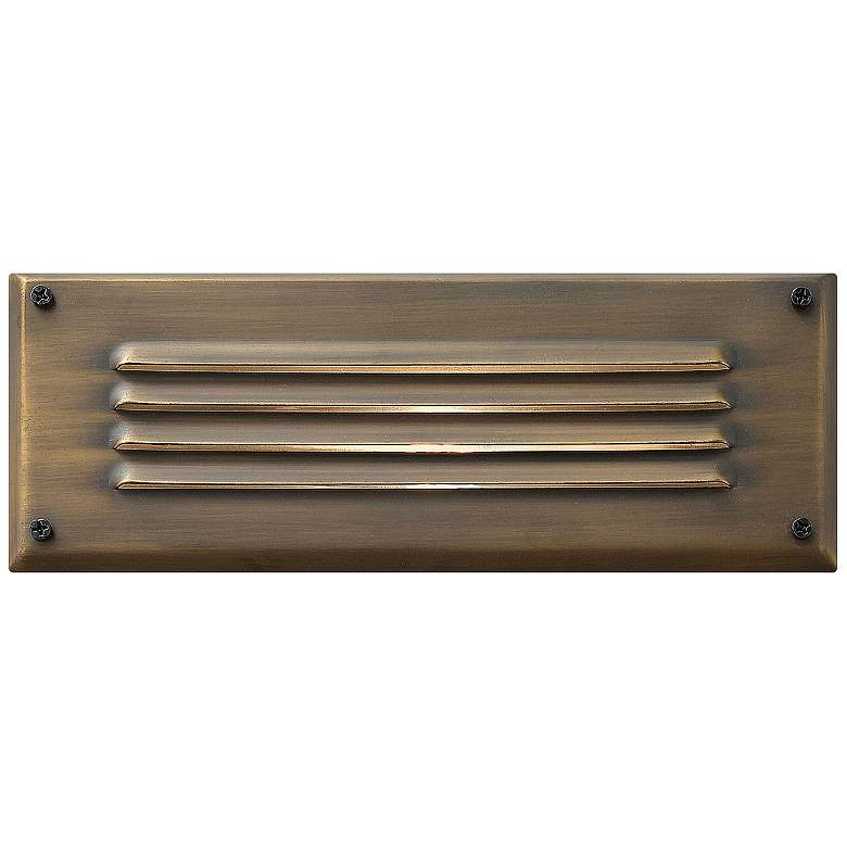 Image 1 Hinkley Hardy Island 8 3/4 inch Wide Matte Bronze LED Deck Light