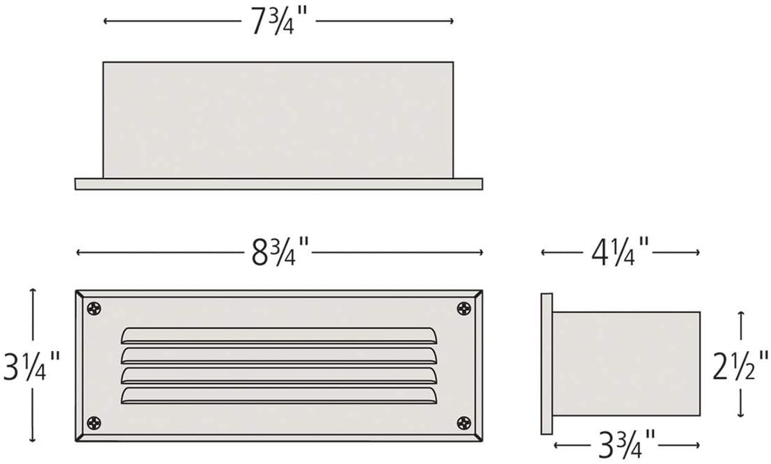 Image 3 Hinkley Hardy Island 8 3/4" Wide Matte Bronze LED Deck Light more views