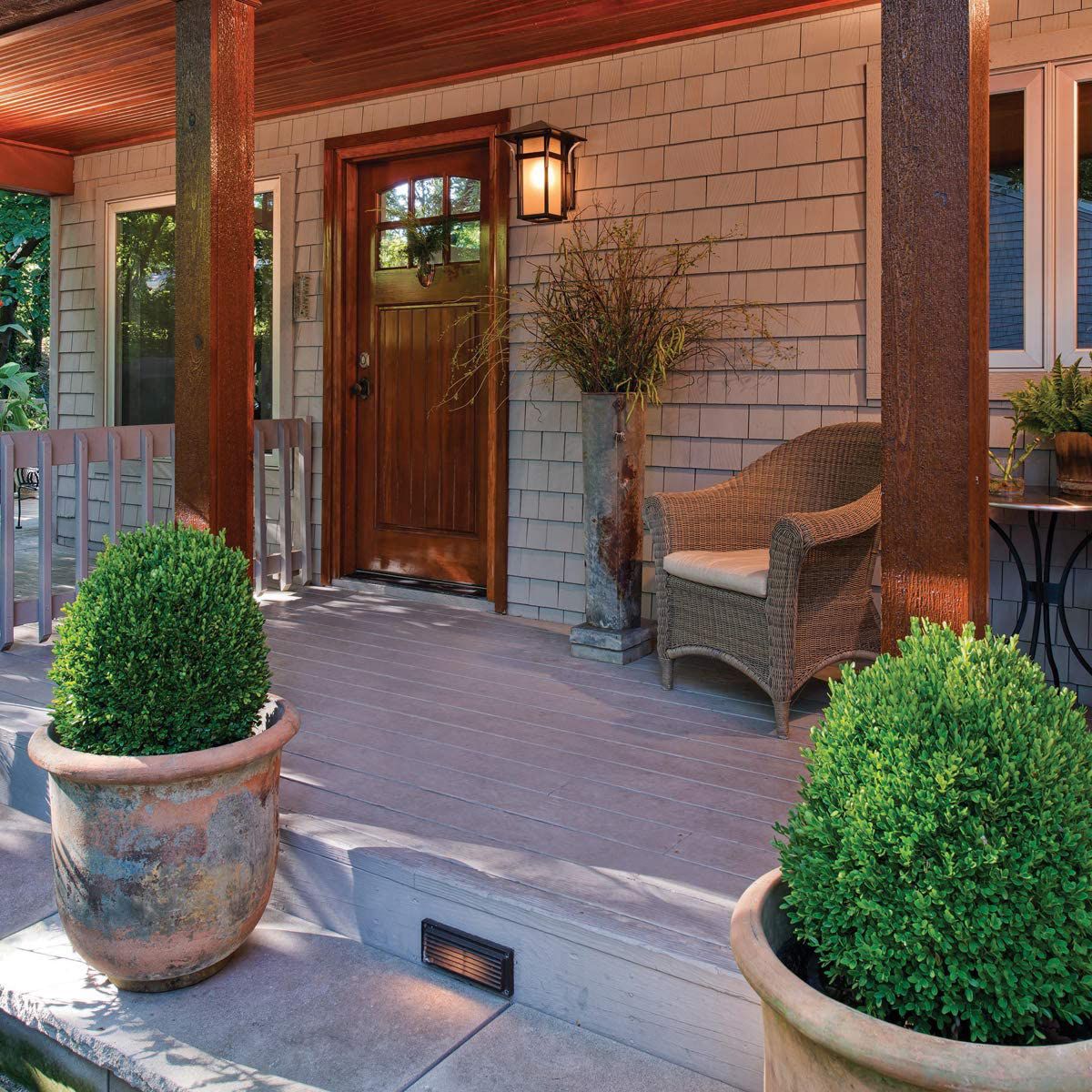 Image 5 Hinkley Hardy Island 8 3/4" Wide Matte Bronze LED Deck Light more views