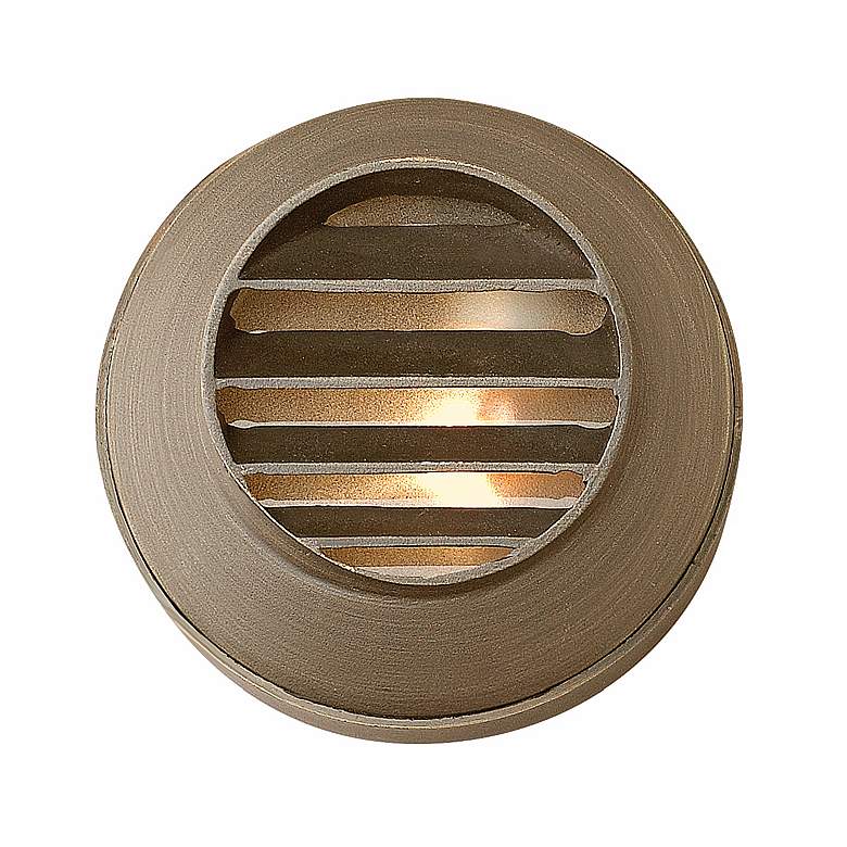 Image 1 Hinkley Hardy Island Louvered LED Matte Bronze Deck Light