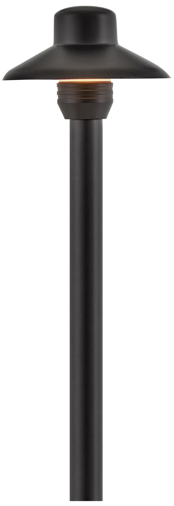 Image 2 Hinkley Hardy Island Small LED Path Light 12V 15" Brass Satin Black more views
