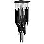 1_Hinkley Harmony 18" Wide Black Multi-Light LED Pendant