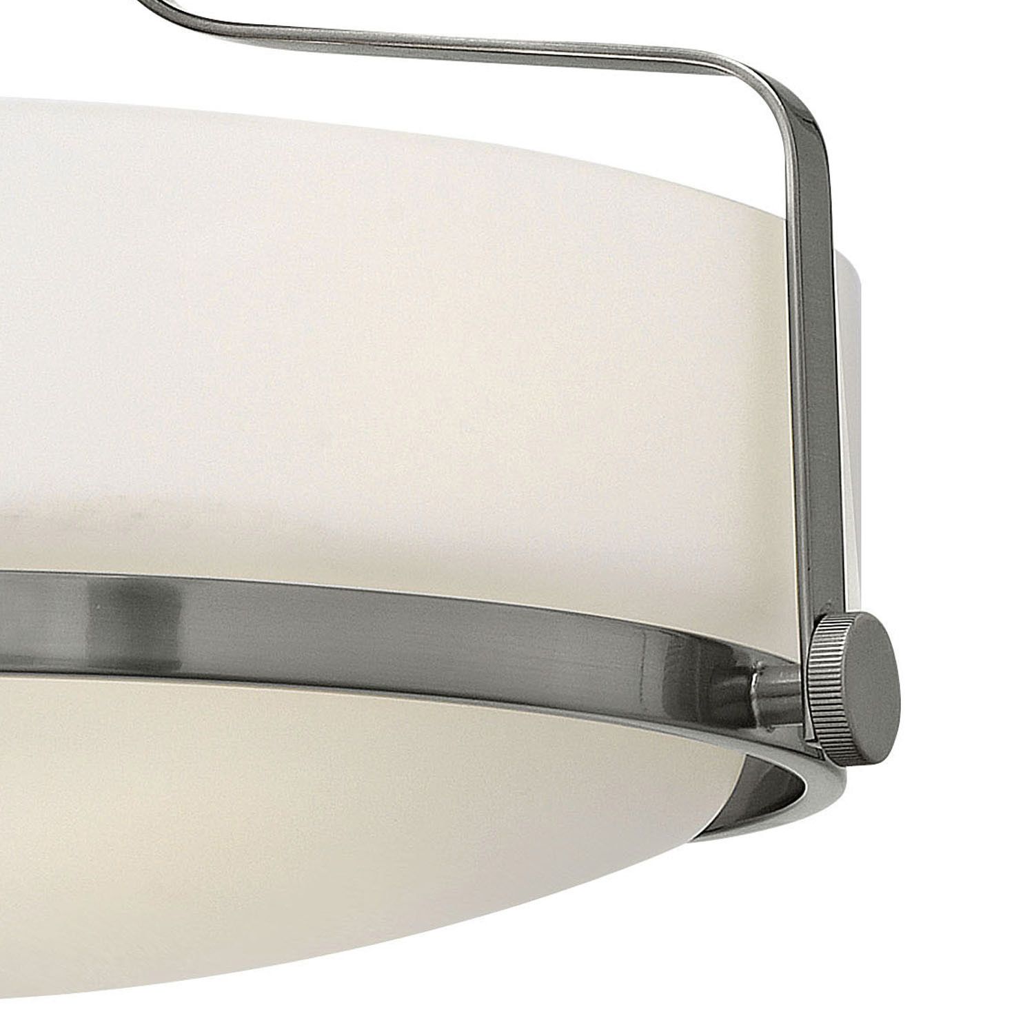 Image 3 Hinkley Harper 14 1/2" Wide Brushed Nickel 3-Light Ceiling Light more views