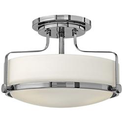 Hinkley Harper 14 1/2" Wide Chrome Ceiling Light