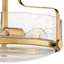 3_Hinkley Harper 14 1/2" Wide Heritage Brass 3-Light Ceiling Light more views