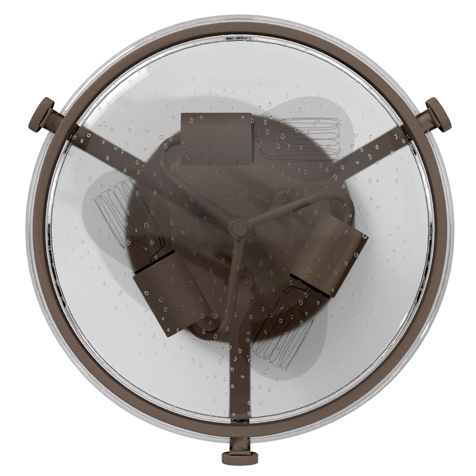 Hinkley Harper 14 1/2" Wide Oil-Rubbed Bronze 3-Light Ceiling Light